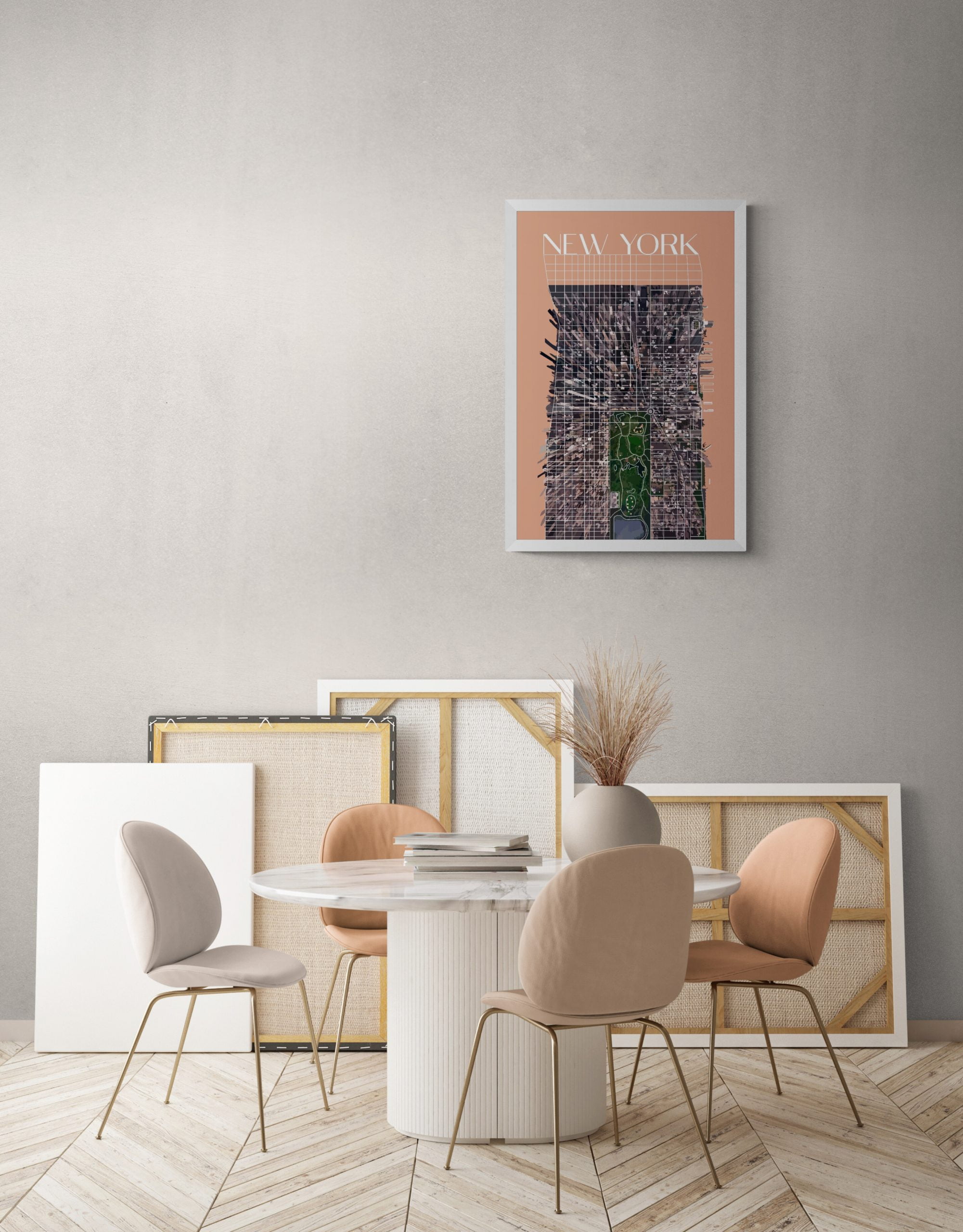 NY Map No.2 - Görsel 3