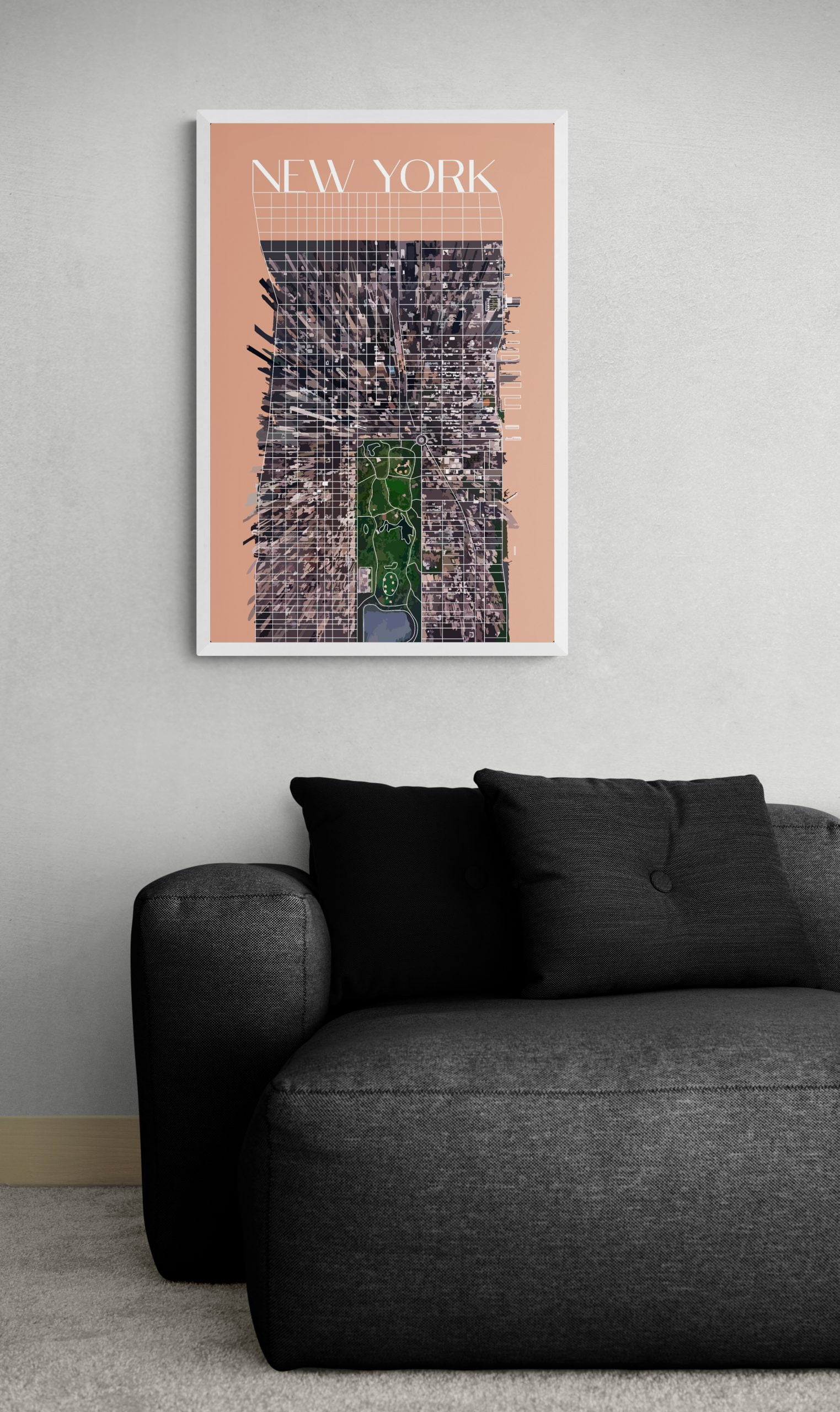 NY Map No.2 - Görsel 4